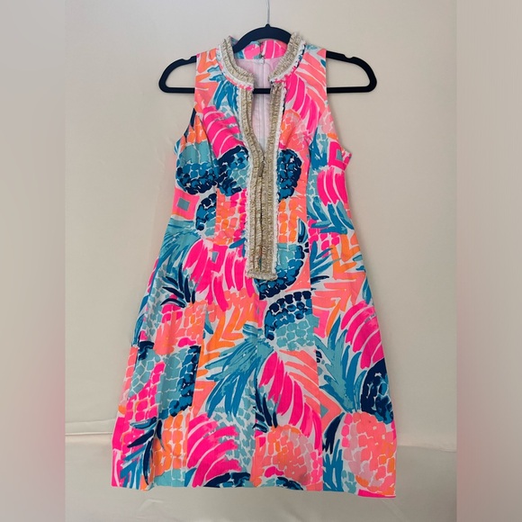 Lilly Pulitzer Alexa Shift Dress in Goombay Smash - Picture 2 of 3